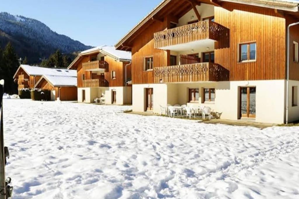 Bel Appartement En Residence Avec Piscines Samoëns Zewnętrze zdjęcie