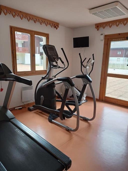 Bel Appartement En Residence Avec Piscines Samoëns Zewnętrze zdjęcie
