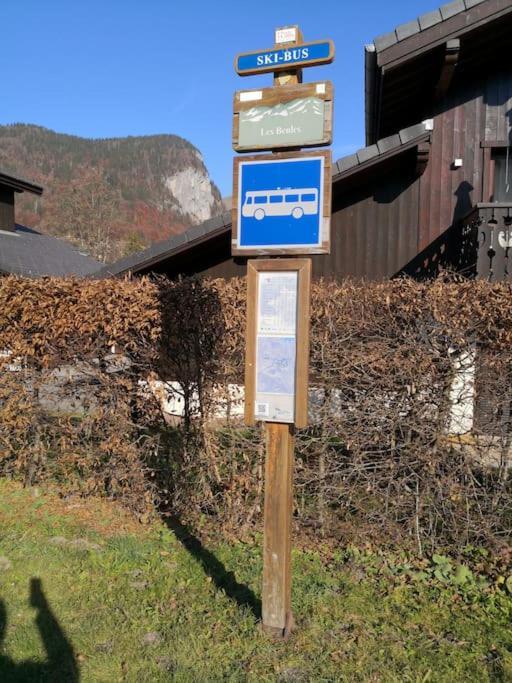 Bel Appartement En Residence Avec Piscines Samoëns Zewnętrze zdjęcie